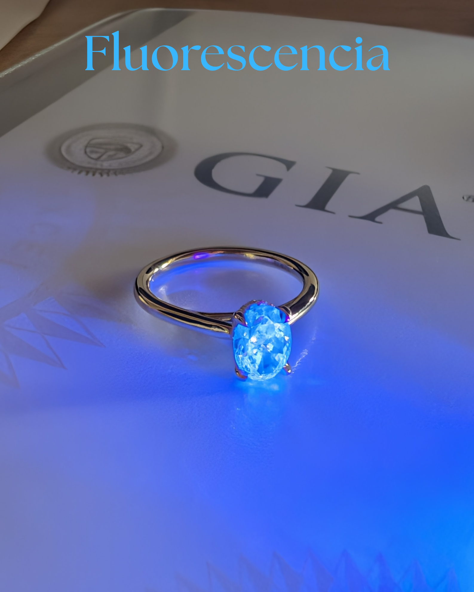 La Fluorescencia en los diamantes