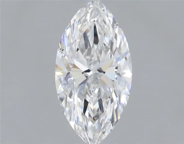 0.52ct Marquise Natural Diamond (Colour D, Clarity SI1, GIA Certified)