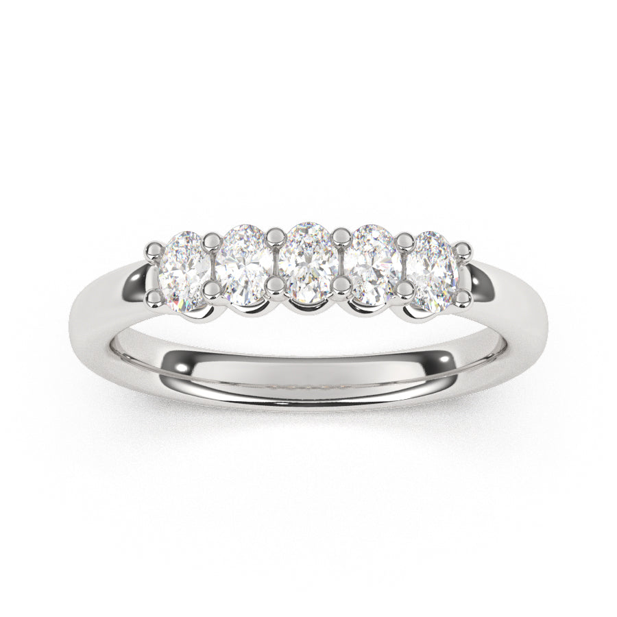 Argolla Ovalos 0.50 cts