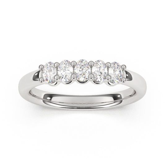 Argolla Ovalos 0.50 cts