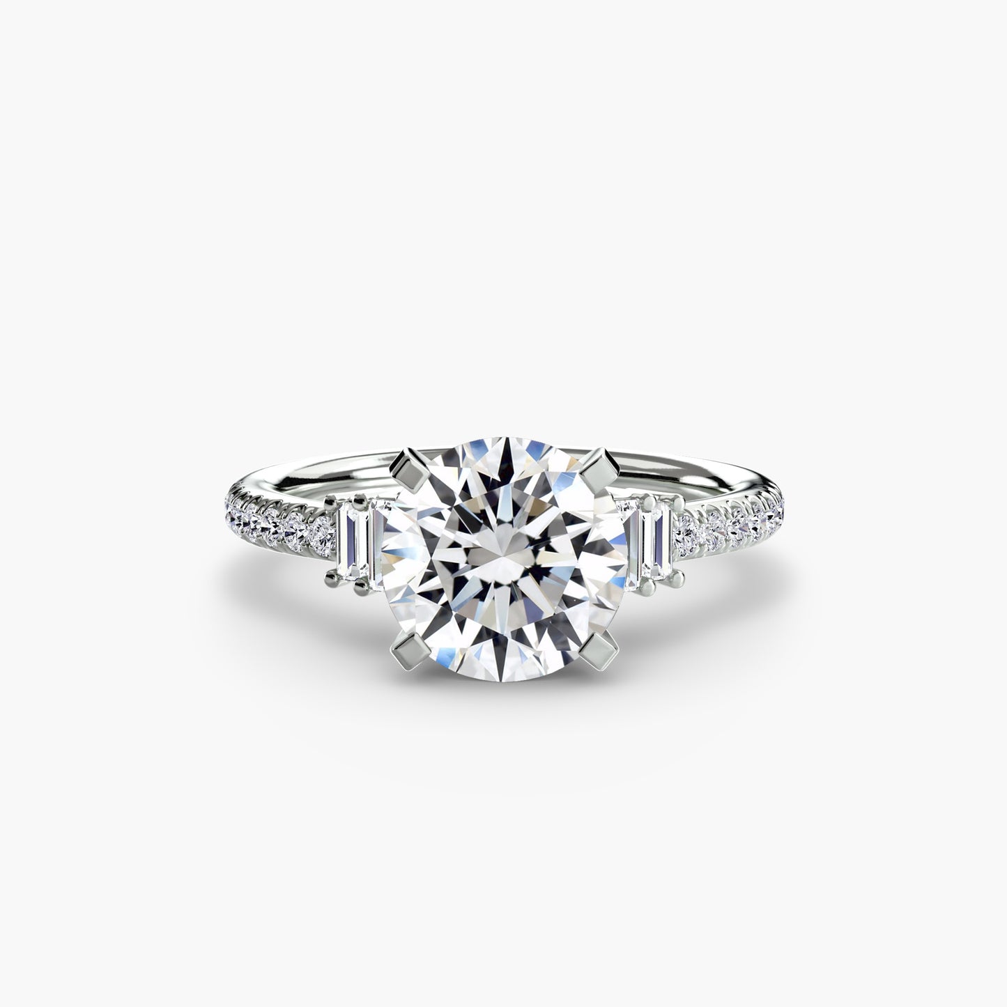Solitaire with Pavé 4